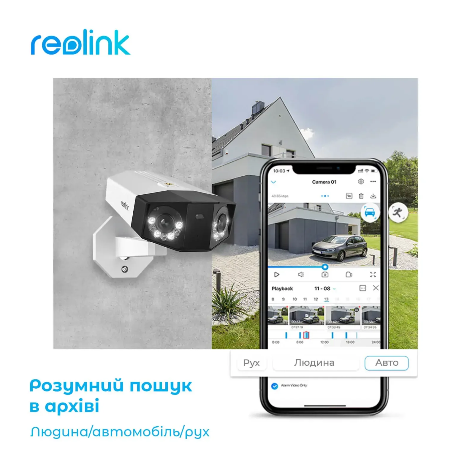 IP камера Reolink Duo Series P730 (Duo 2 PoE) UA