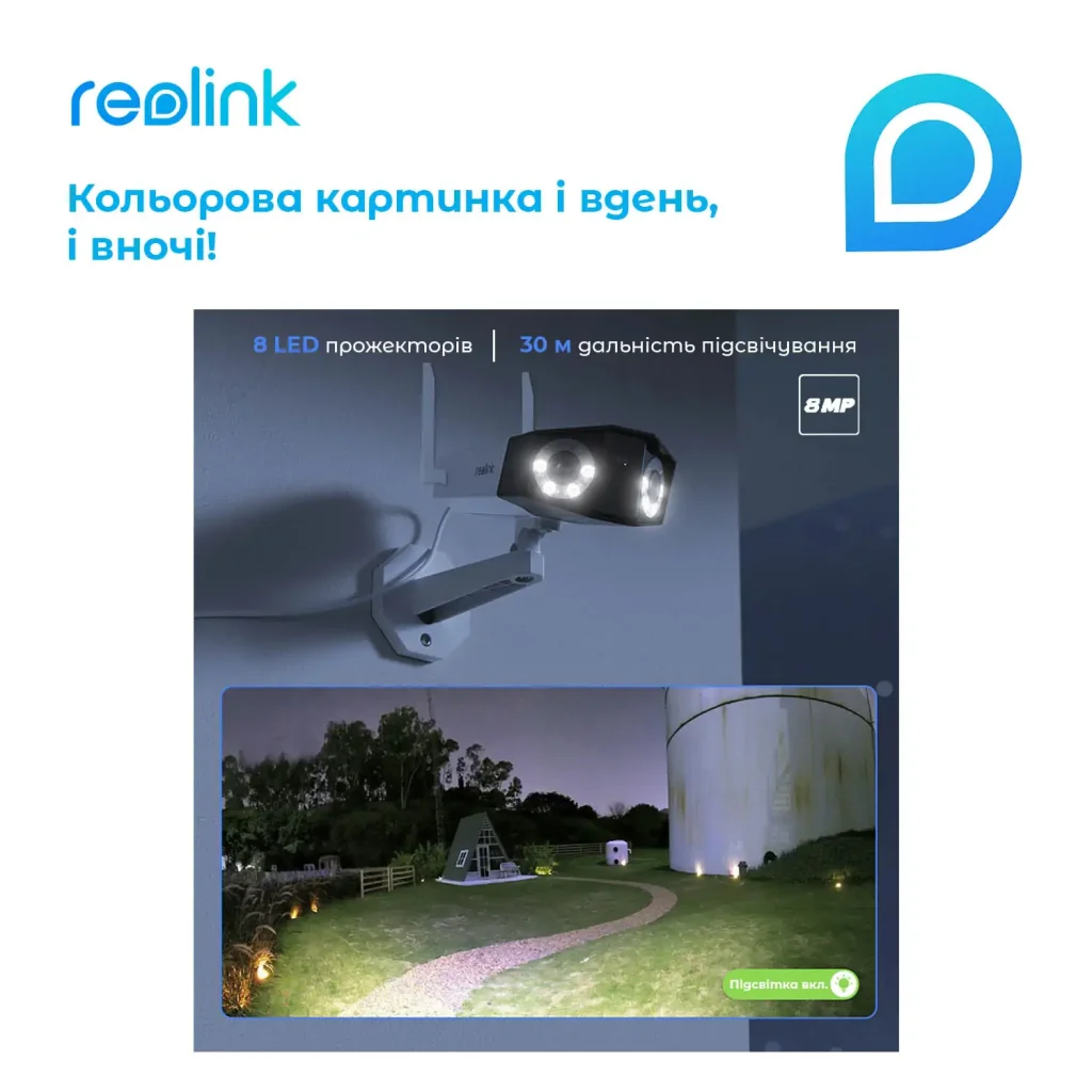 IP камера Reolink Duo 2 WiFi UA