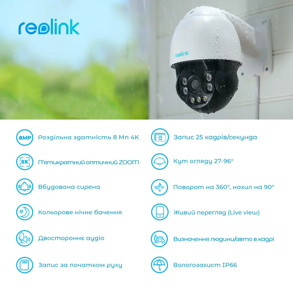 IP камера Reolink RLC-823A UA