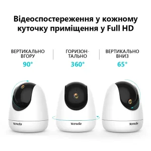 IP-Камера Tenda CP3 (360°, 1080P, MicroSD) UA
