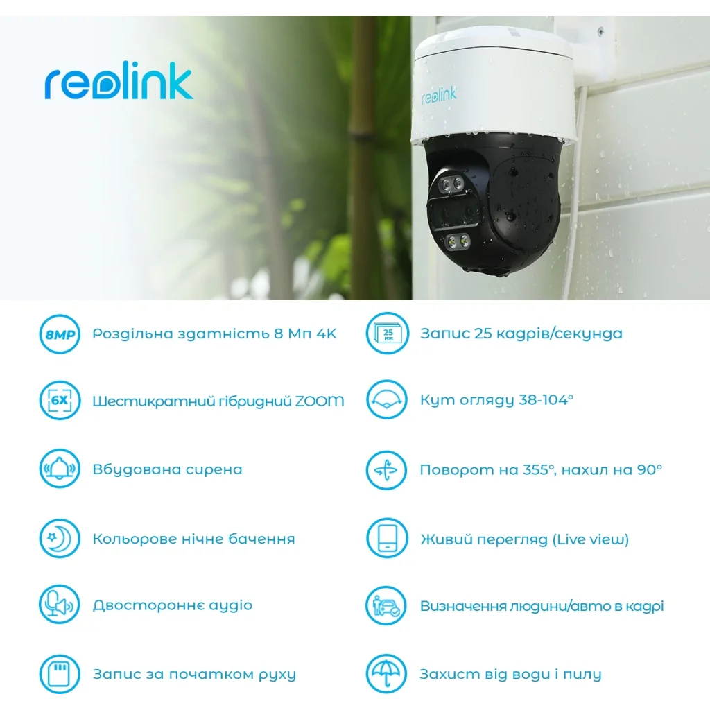 IP камера Reolink TrackMix PoE UA