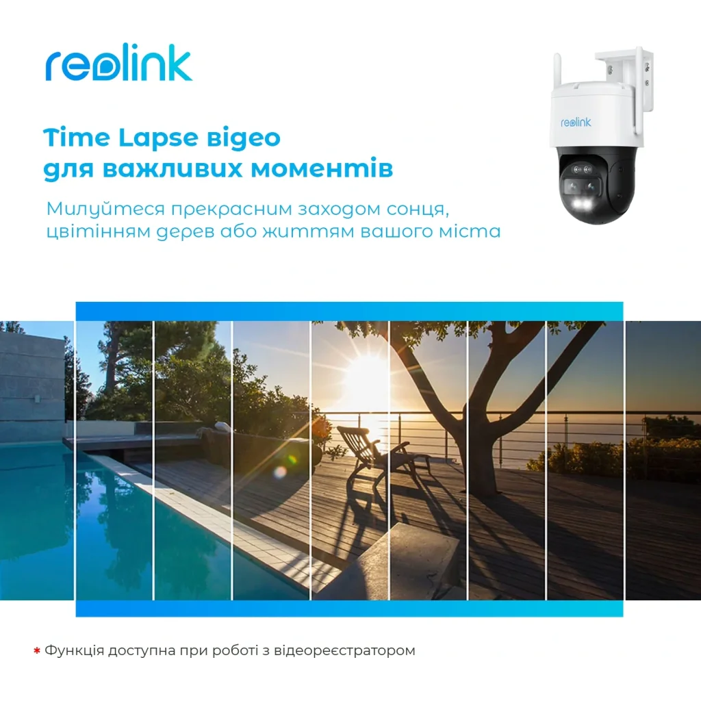 IP камера Reolink TrackMix PoE UA
