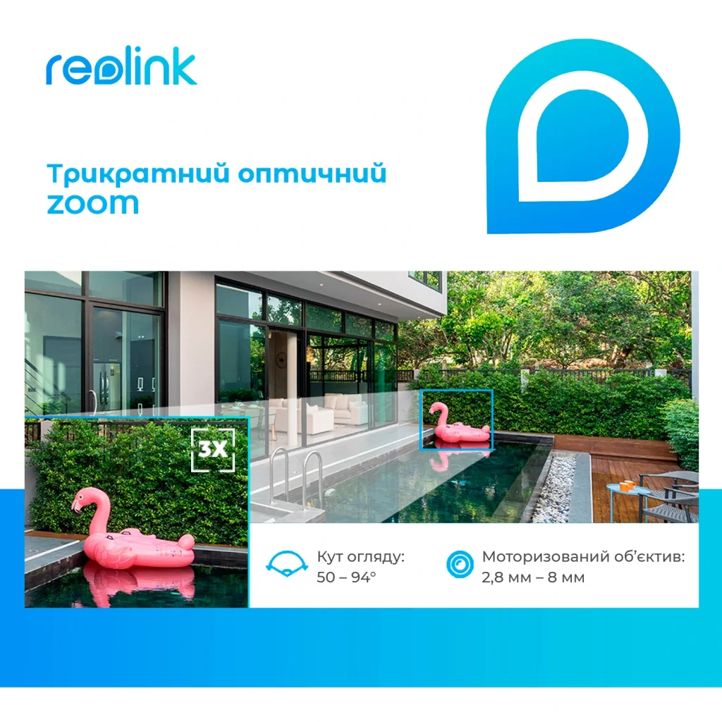 IP камера Reolink RLC-833A UA
