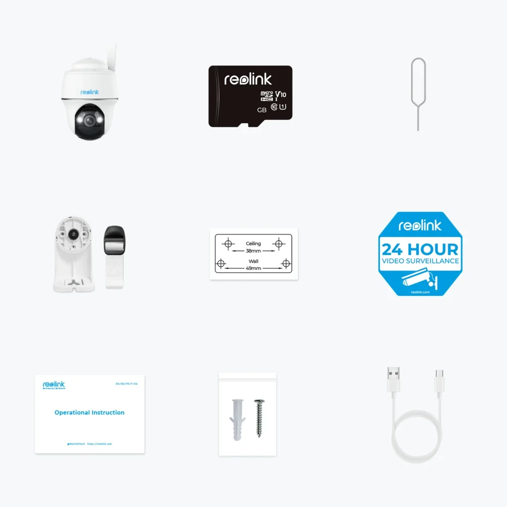 IP камера Reolink Go Series G430 (Go PT Plus) Без солнечной панели UA