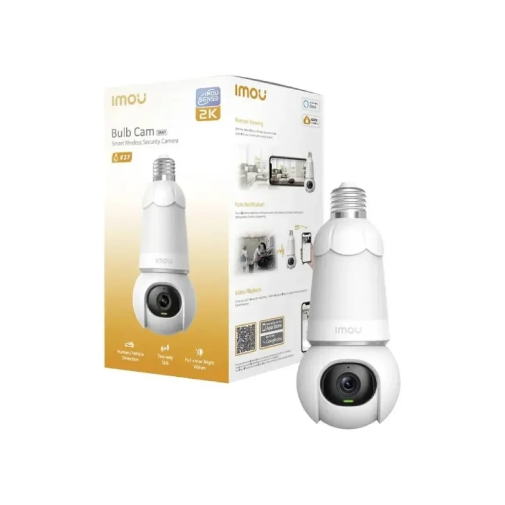 IP камера-лампочка Imou IPC-S6DP-5M0WEB-E27 UA