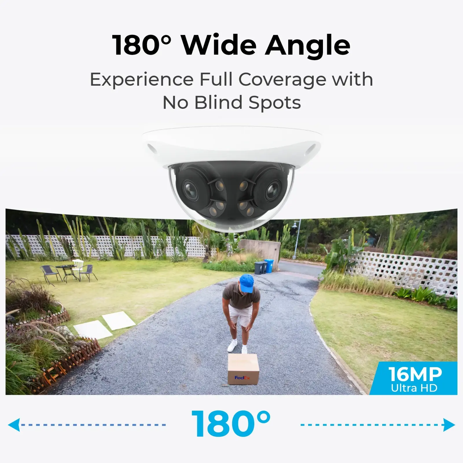 IP-камера Reolink Duo Series P757 (Duo 3V PoE) UA