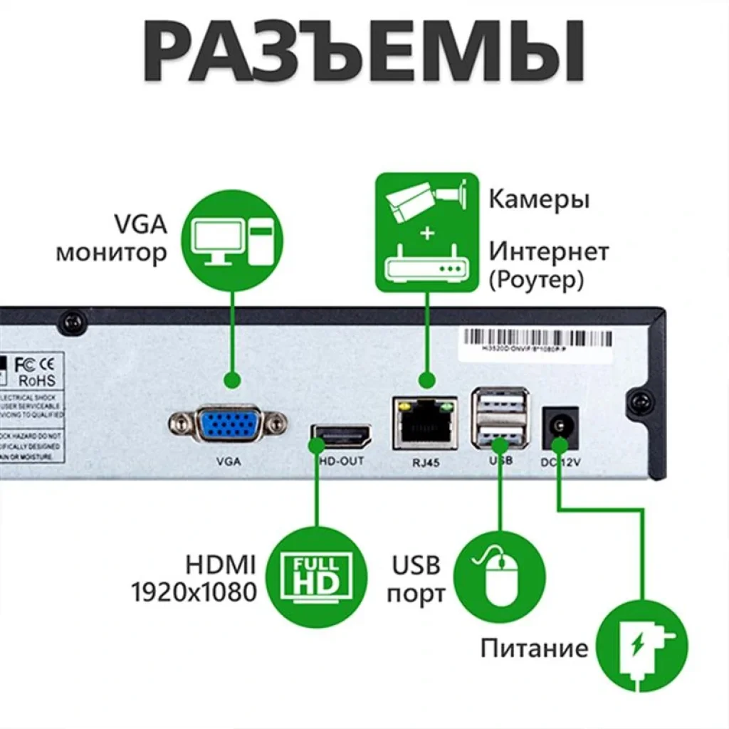 Видеорегистратор Green Vision GV-N-S 001/08 1080p (LP4235) UA