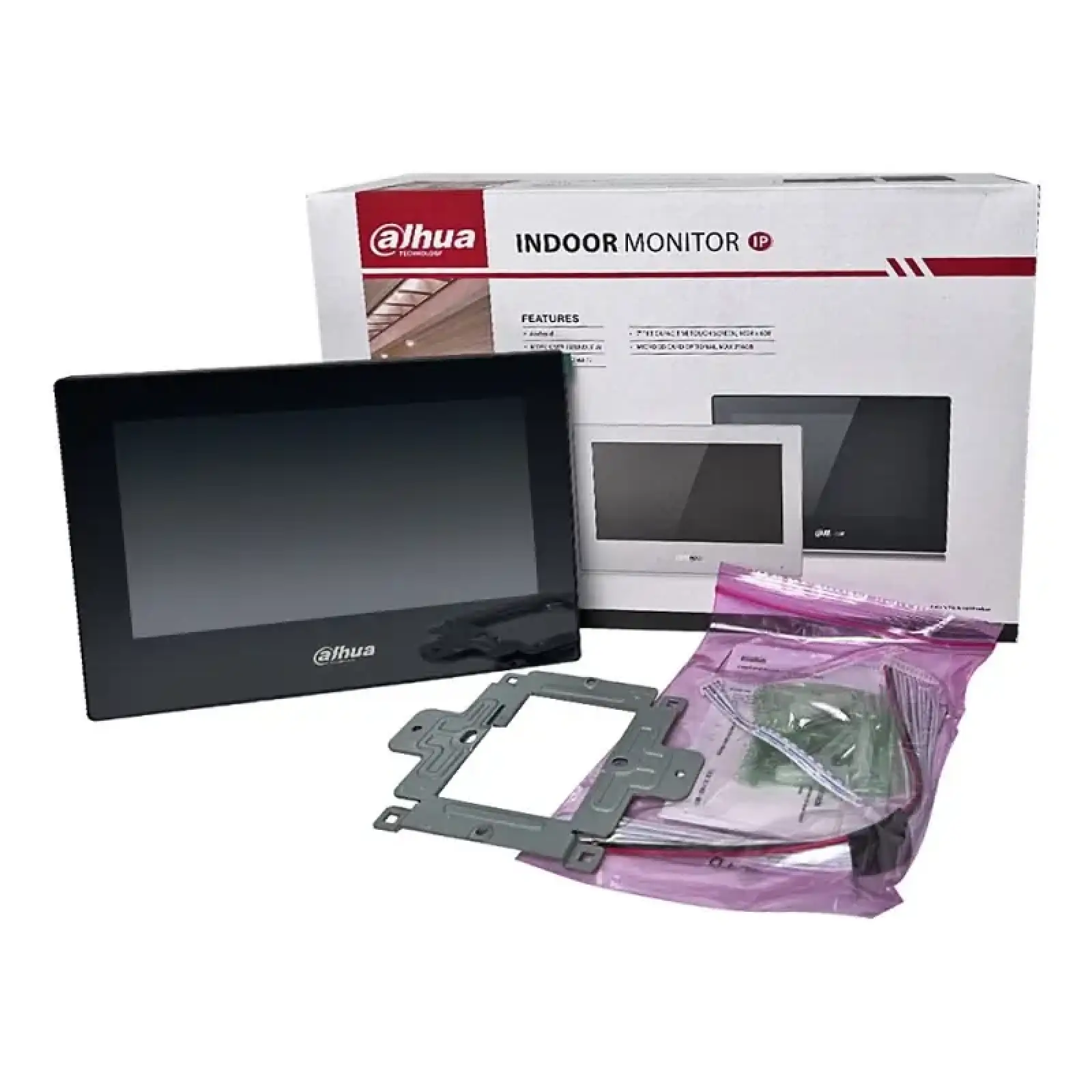 IP-видеодомофон Dahua DHI-VTH5321GB-W Black UA