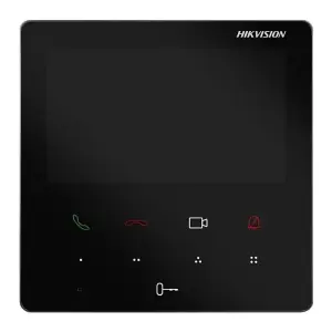 IP-видеодомофон Hikvision DS-KH6110-WE1 Black UA