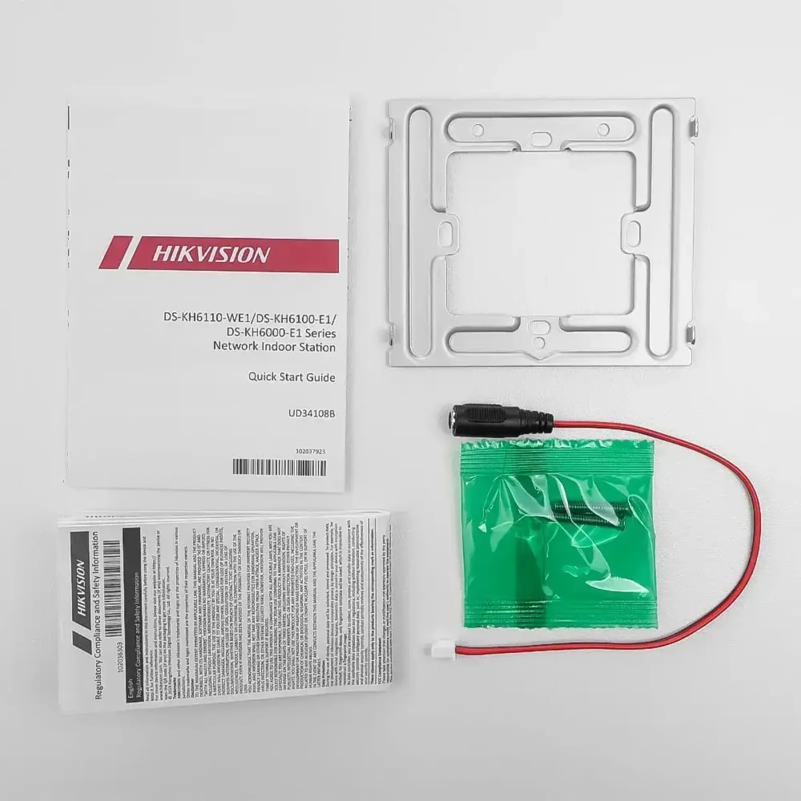 IP-видеодомофон Hikvision DS-KH6110-WE1 Black UA