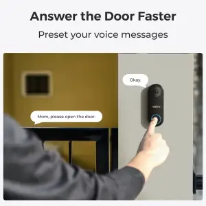 Видеозвонок Reolink D340P (Video Doorbell PoE) UA