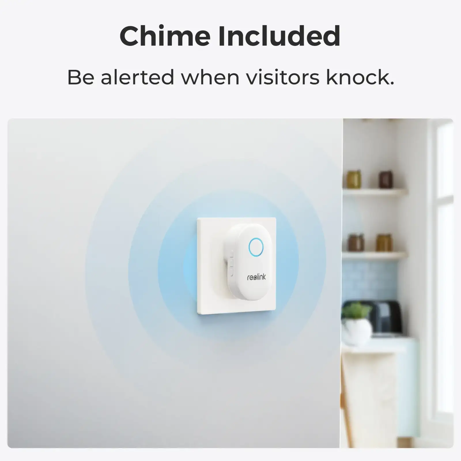 Видеозвонок Reolink D340P (Video Doorbell PoE) UA