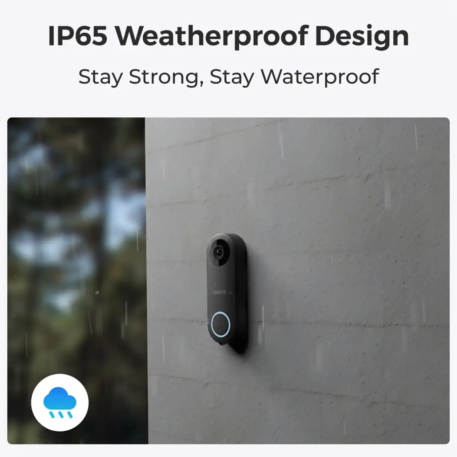 Видеозвонок Reolink D340P (Video Doorbell PoE) UA