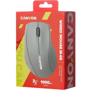 Мышь Canyon M-05 Dark Grey (CNE-CMS05DG) USB UA