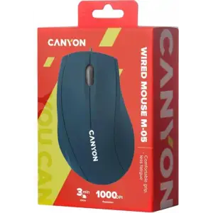 Мышь Canyon M-05 Blue (CNE-CMS05BL) USB UA