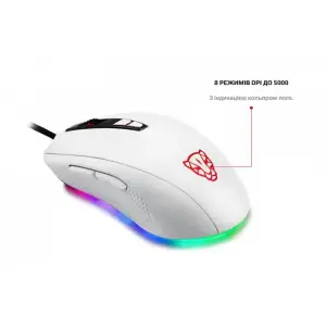 Миша Motospeed V60 White (mtv60w) UA