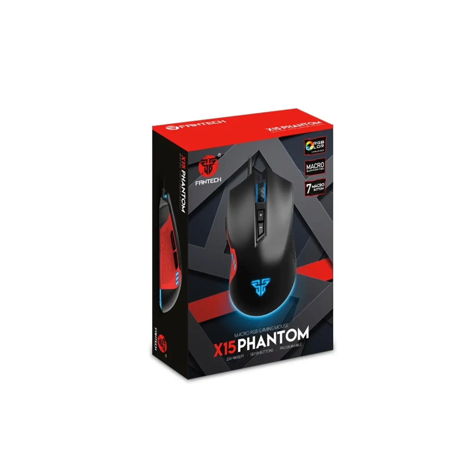 Мышь Fantech X15 Phantom/18575 Black USB UA