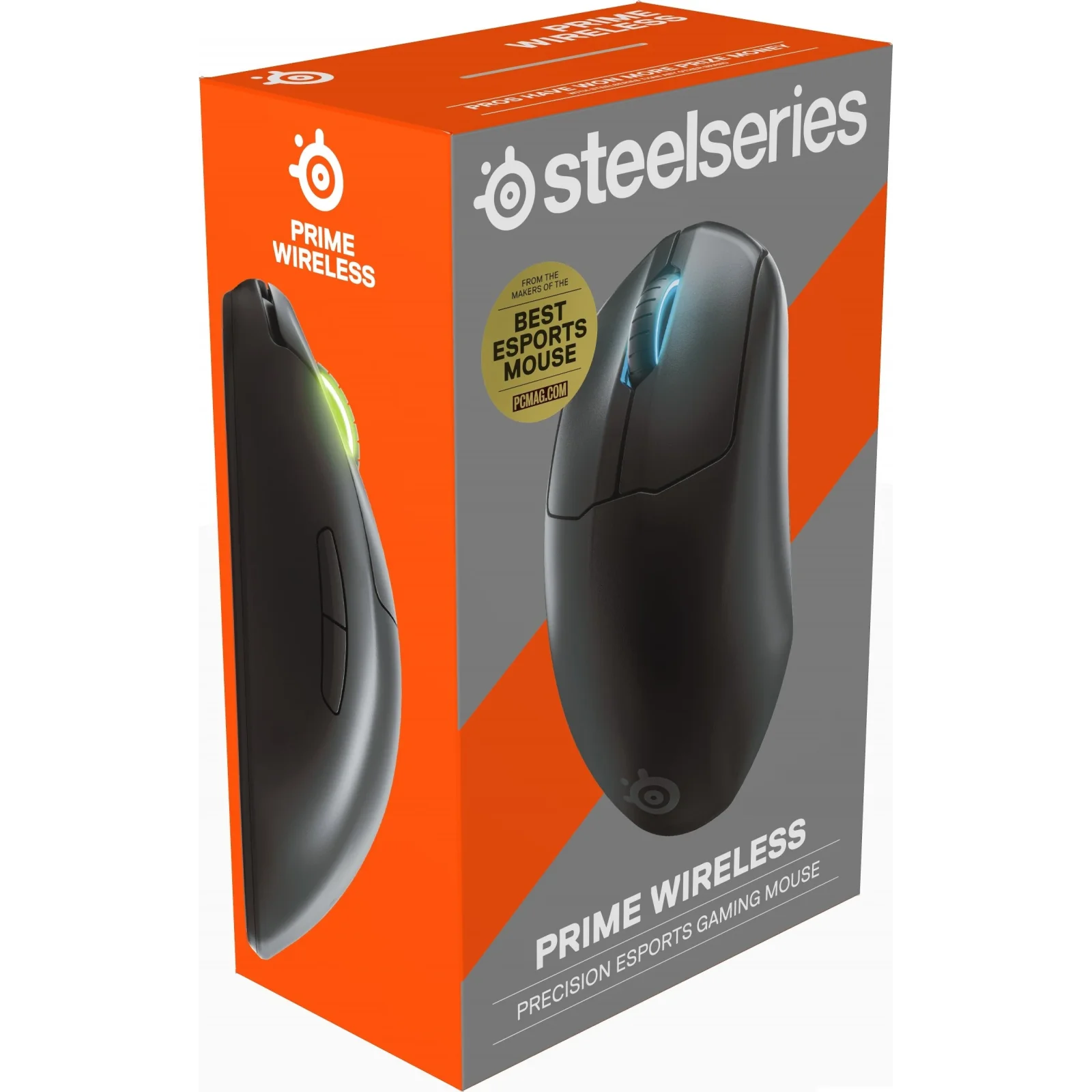 Мышь SteelSeries Prime Wireless Black (62593)