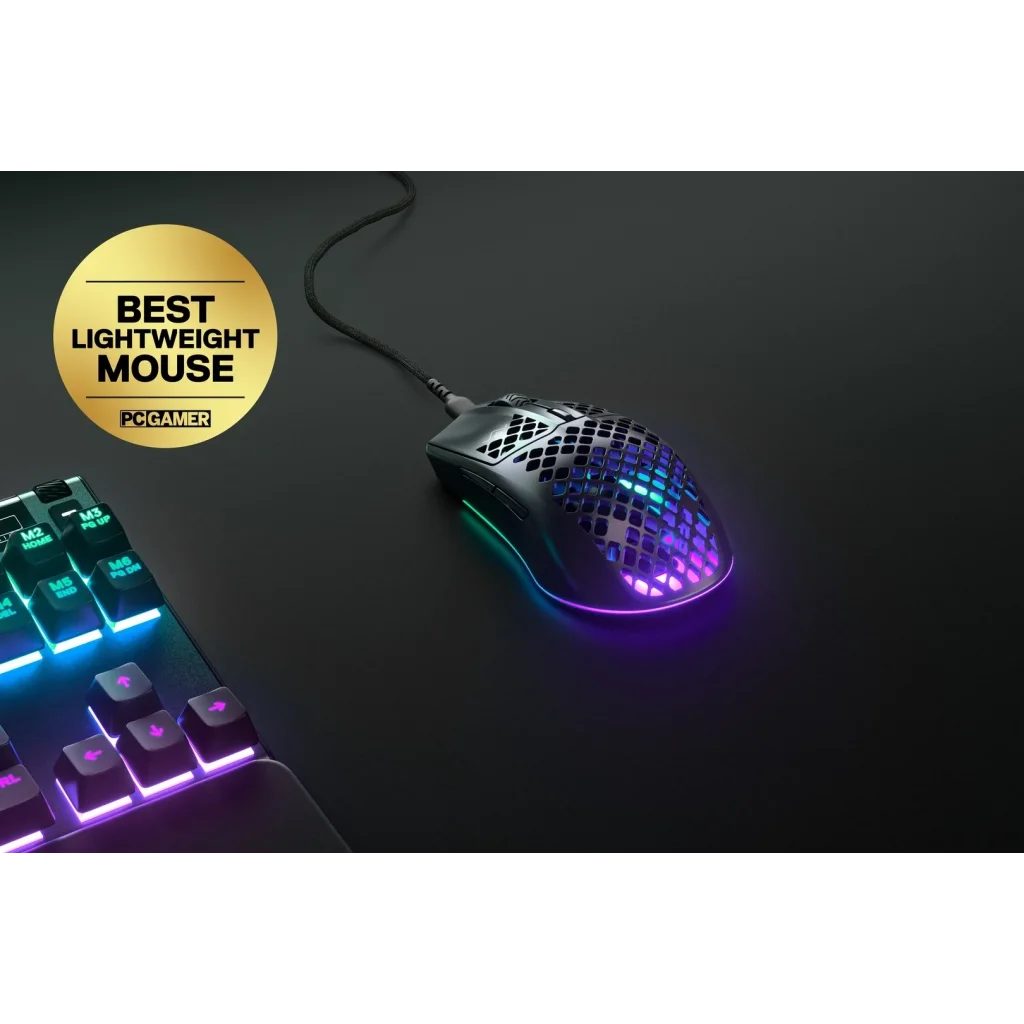 Миша SteelSeries Aerox 3 (62599) Black USB