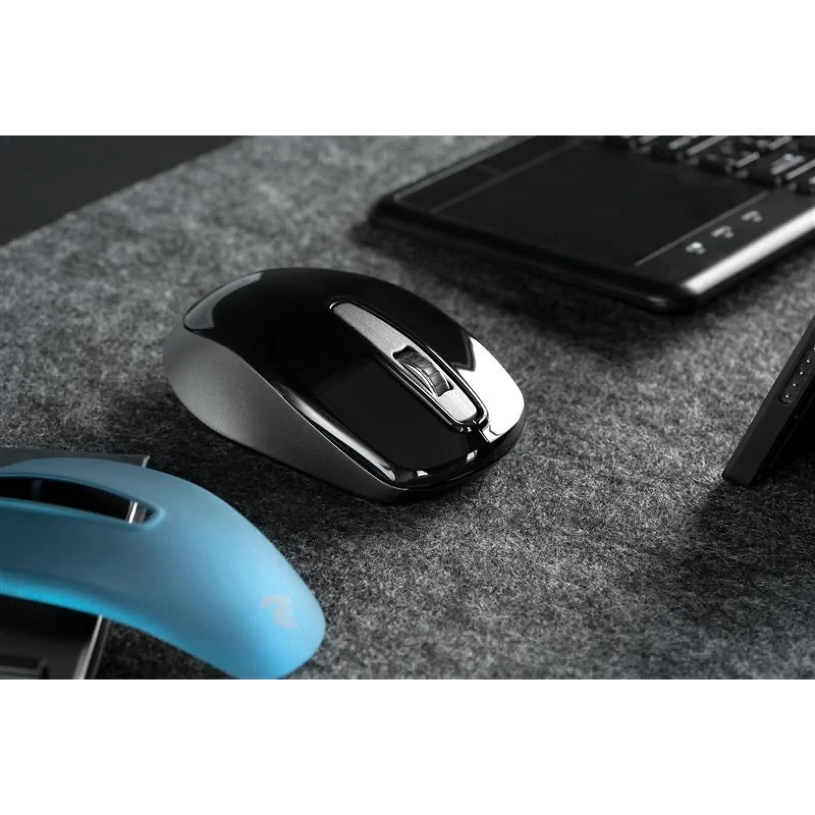 Мышь беспроводная 2E MF2020 WL Black Gray and Blue (2E-MF2020WC) USB UA