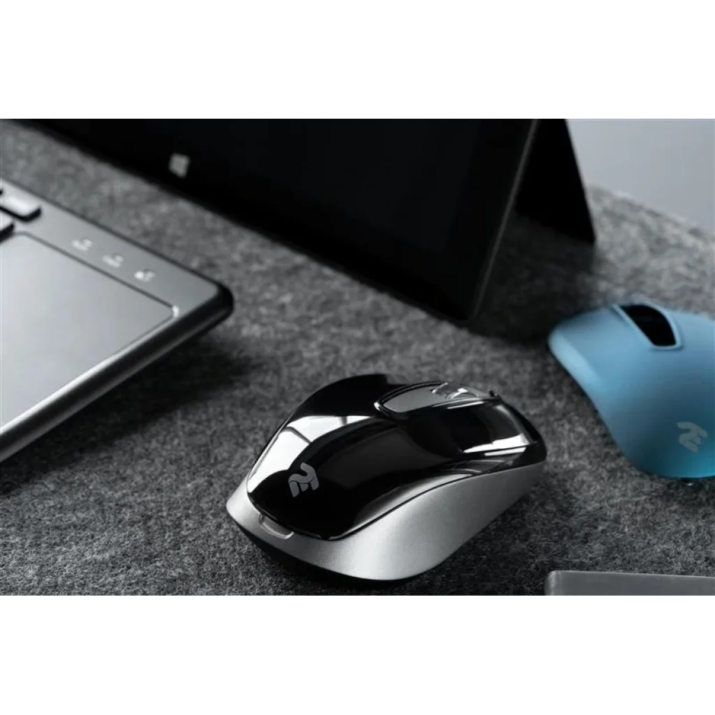 Миша бездротова 2E MF2020 WL Black Gray and Blue (2E-MF2020WC) USB UA