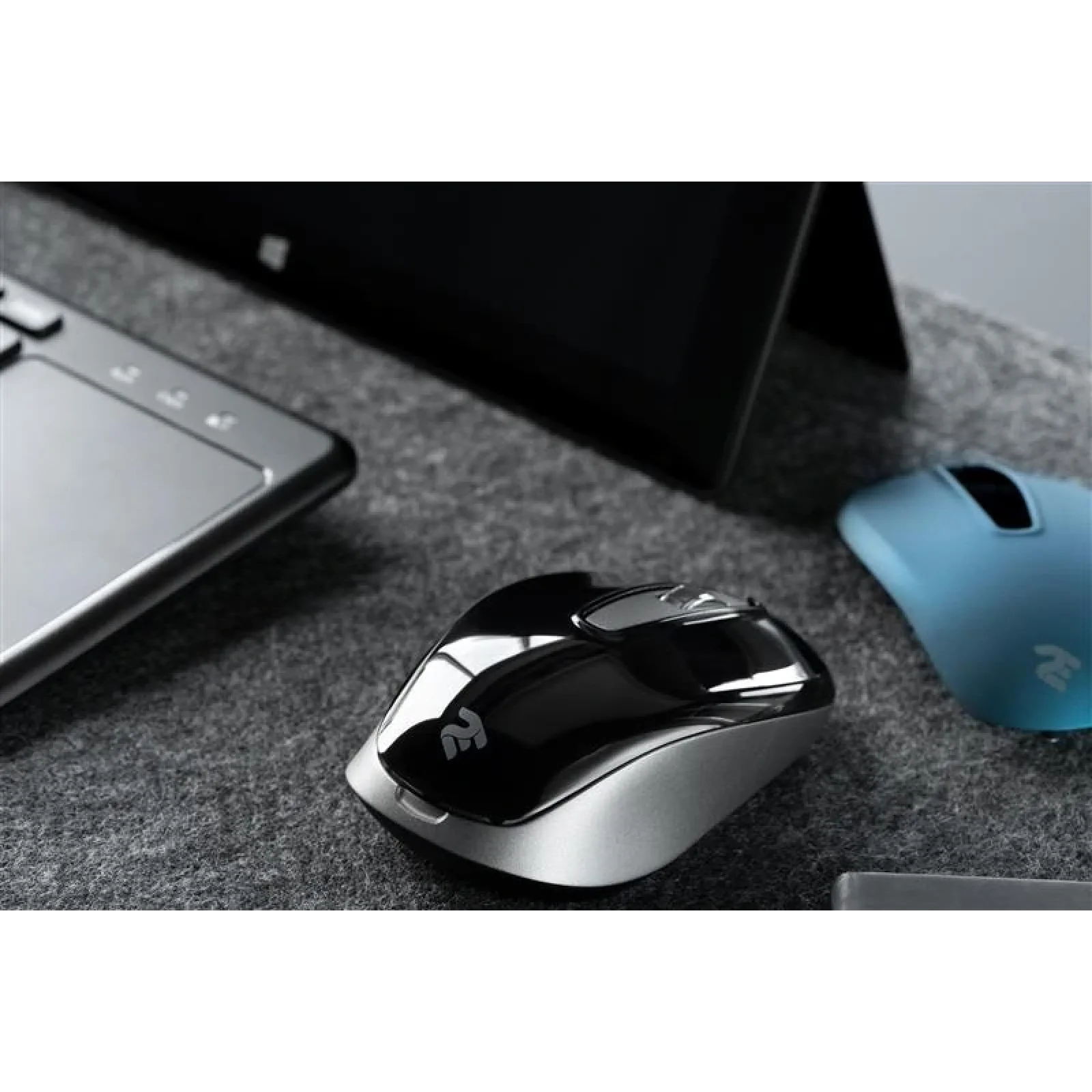 Мышь беспроводная 2E MF2020 WL Black Gray and Blue (2E-MF2020WC) USB UA