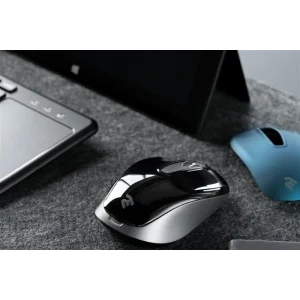 Миша бездротова 2E MF2020 WL Black Gray and Blue (2E-MF2020WC) USB UA
