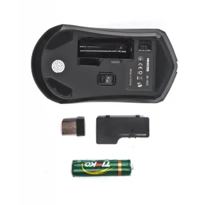Миша бездротова Maxxter Mr-403 Black UA