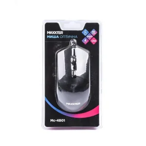 Миша Maxxter Mc-4B01 Black UA