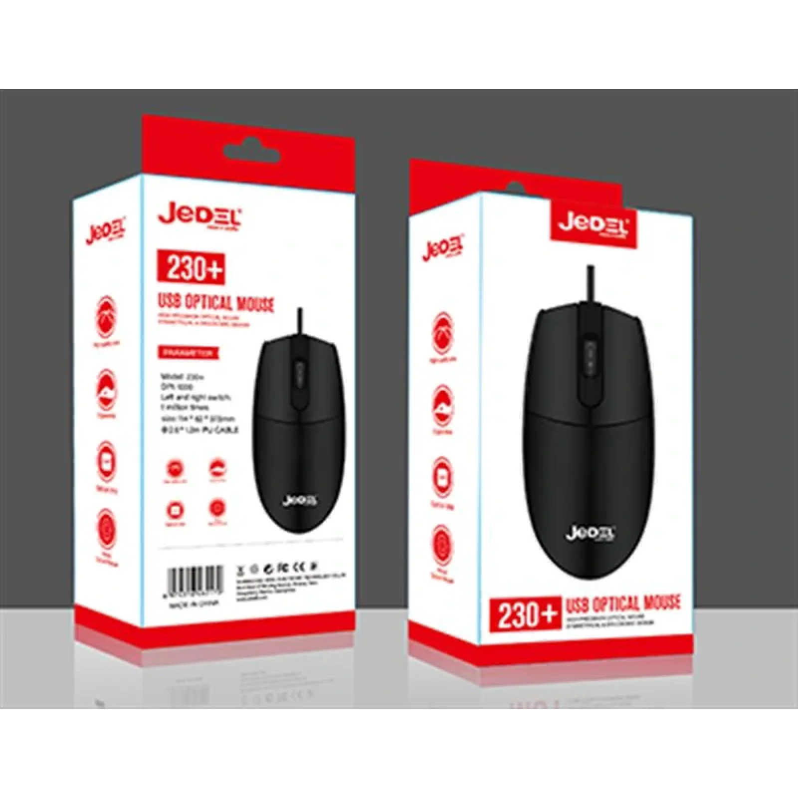 Миша Jedel 230+ Black UA