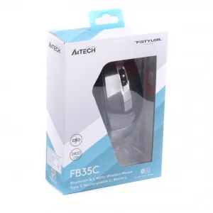 Миша бездротова A4Tech Fstyler FB35C Smoky Grey USB, FB35C (Smoky Grey) UA