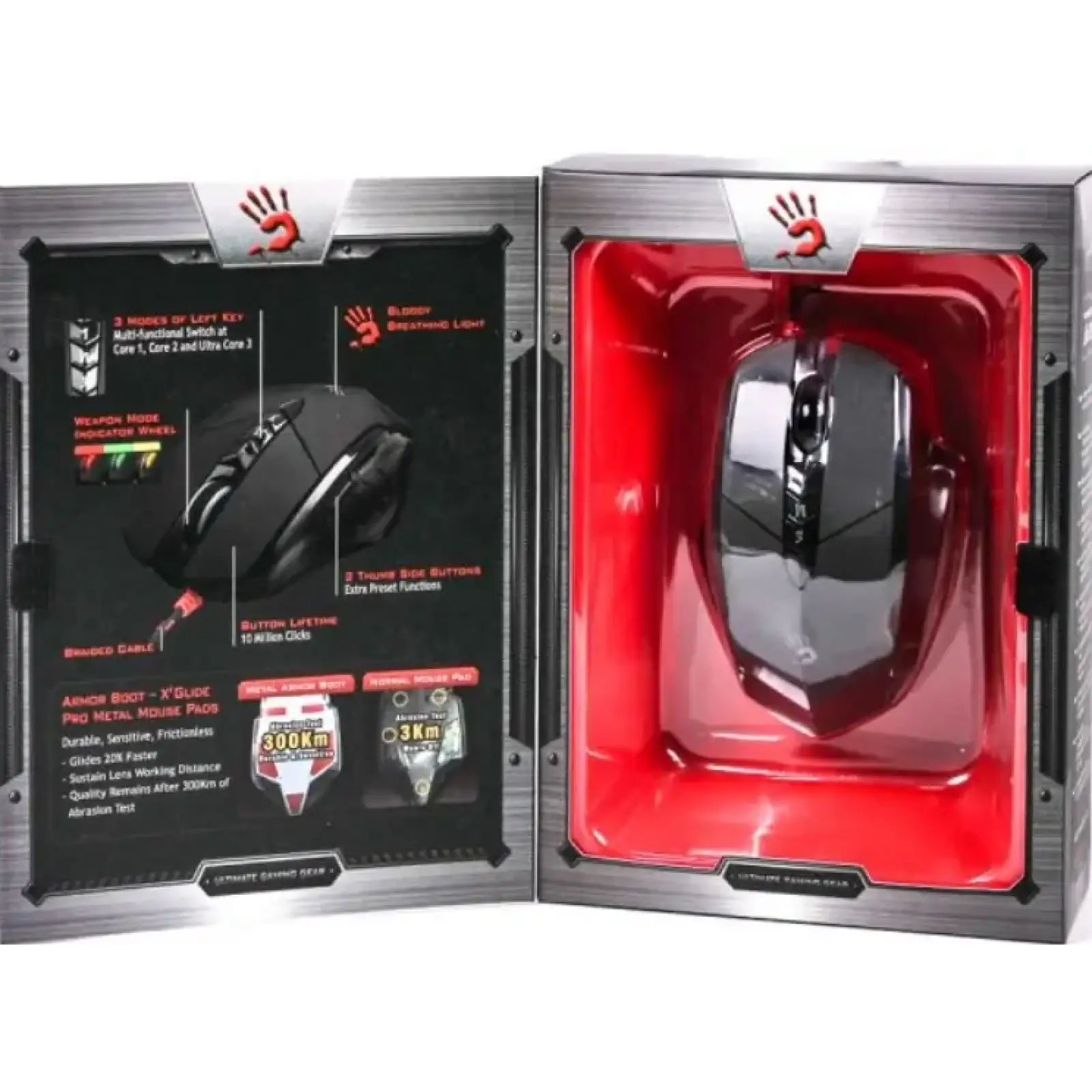 Мышь Bloody V7MA USB Holeless Black UA