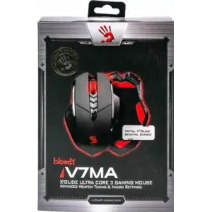 Мышь Bloody V7MA USB Holeless Black UA