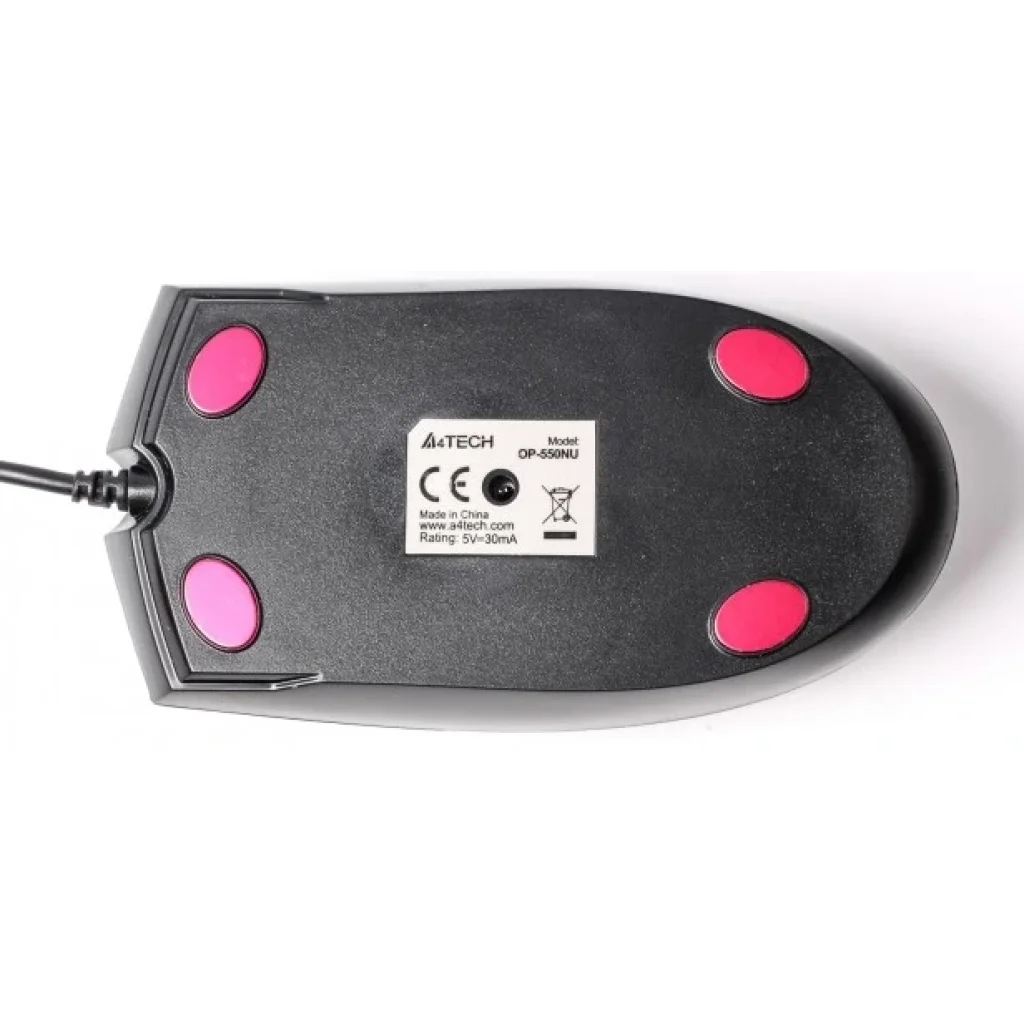 Мышь A4Tech OP-550NU Black USB V-Track, OP-550NU USB (Black) UA