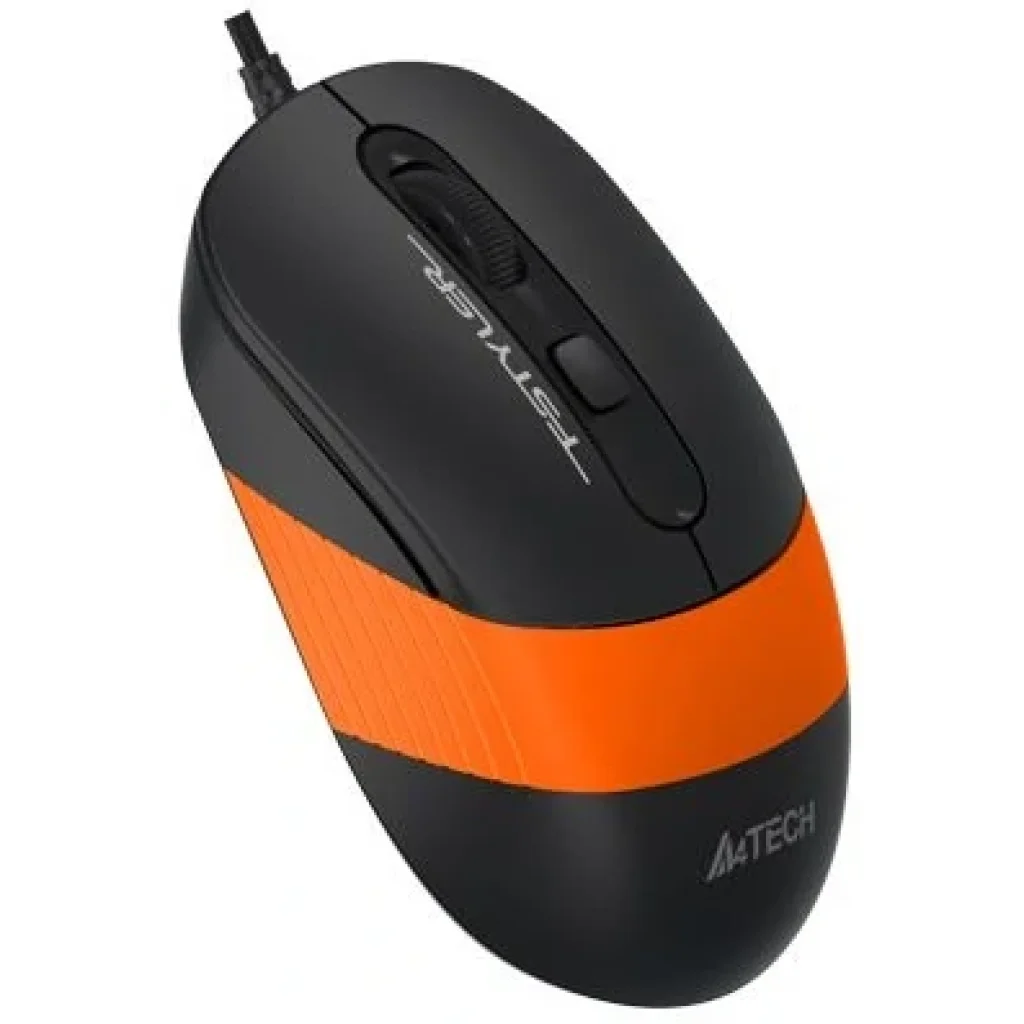 Миша A4Tech FM10 Black/Orange USB, FM10 (Orange) UA