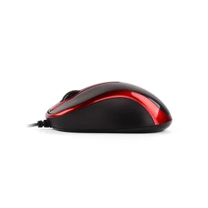 Миша A4Tech N-350-2 красно-чорна USB V-Track, N-350-2 (Red+Black) UA