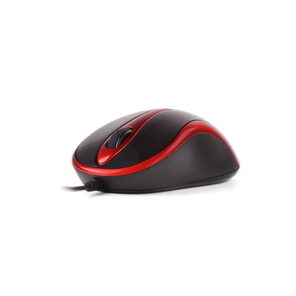 Миша A4Tech N-350-2 красно-чорна USB V-Track, N-350-2 (Red+Black) UA