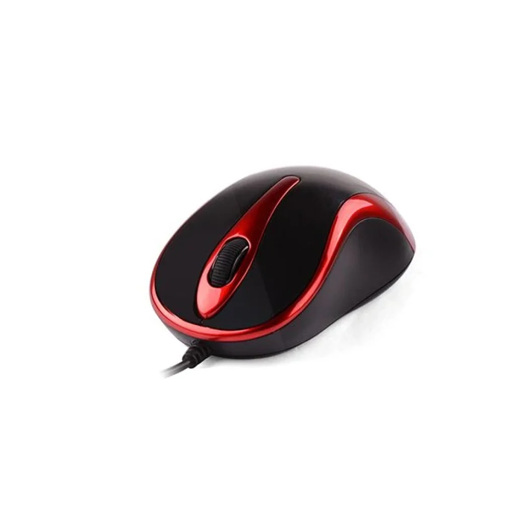 Миша A4Tech N-350-2 красно-чорна USB V-Track, N-350-2 (Red+Black) UA