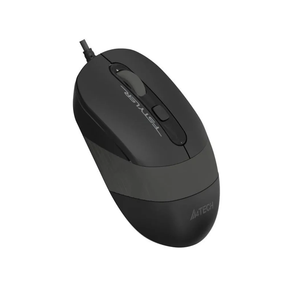 Миша A4Tech FM10S Grey/Black USB, FM10S (Grey) UA