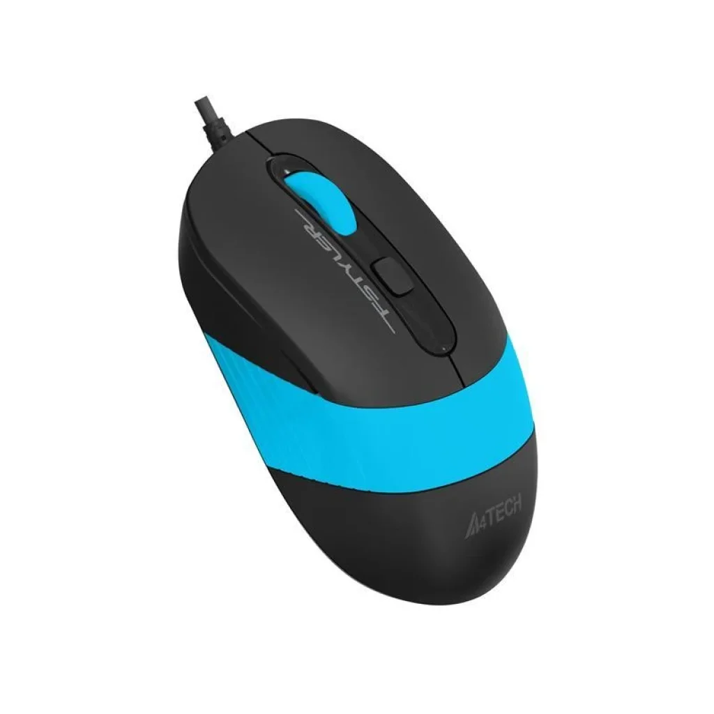 Миша A4Tech FM10S Blue/Black USB, FM10S (Blue) UA