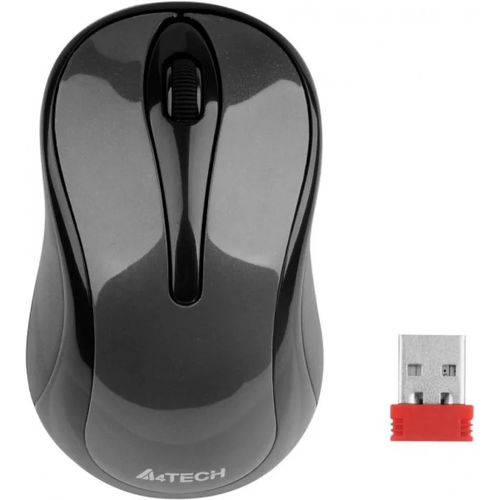 Миша бездротова A4Tech G3-280A Grey USB, G3-280A (Grey) UA