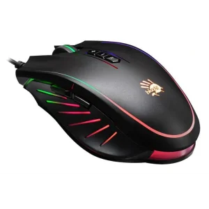 Мышь A4Tech Q81 Bloody Neon XGlide Curve Black USB, Q81 Bloody Curve UA
