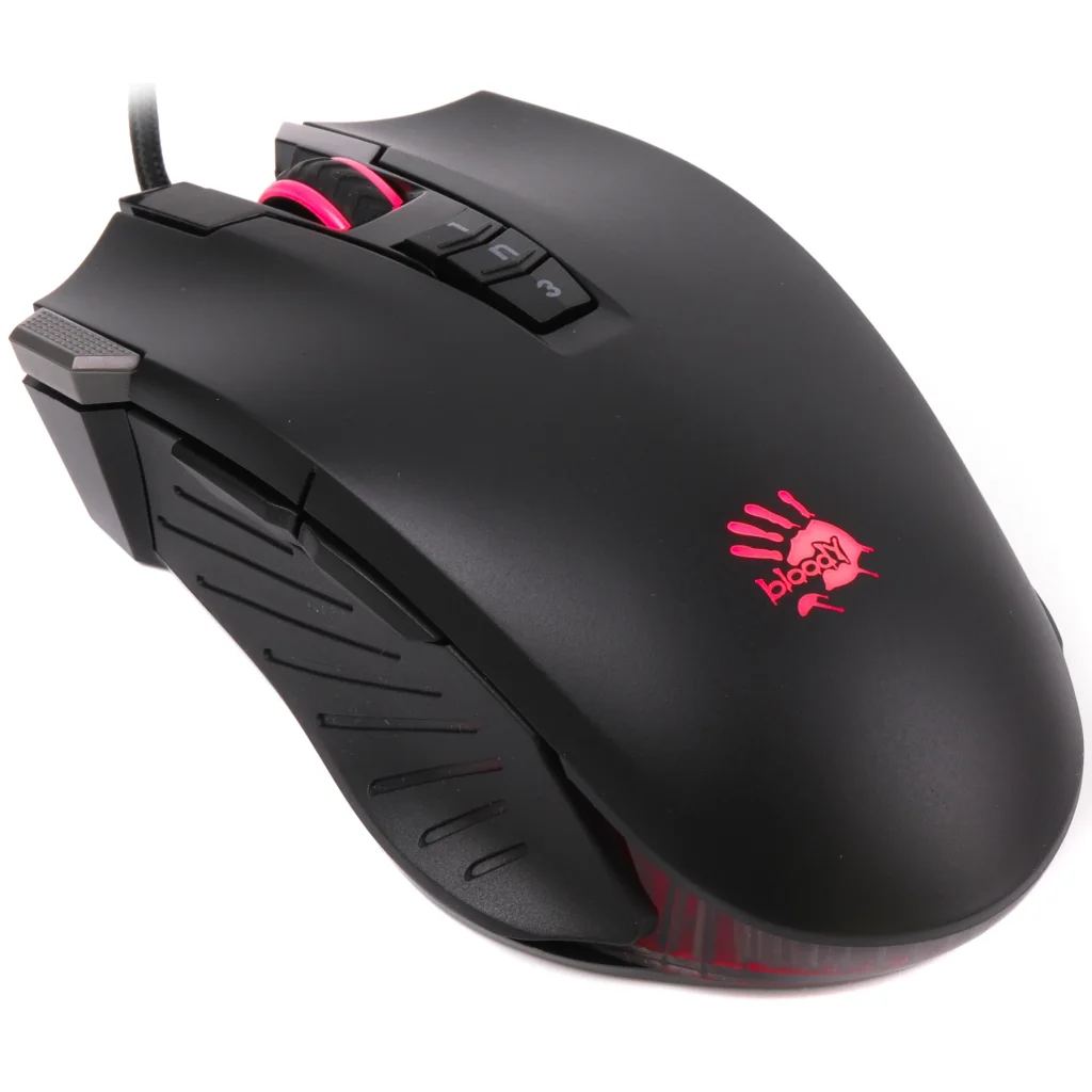 Мышь A4Tech V9M Bloody (Black) Extra Fire Button UA