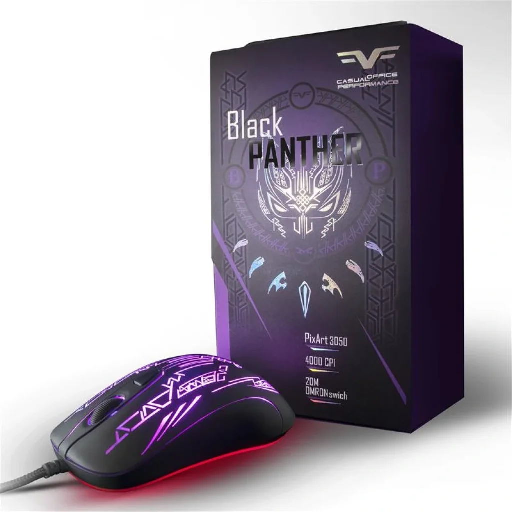 Ігрова миша Frime Black Panther, USB (FMP18100) UA