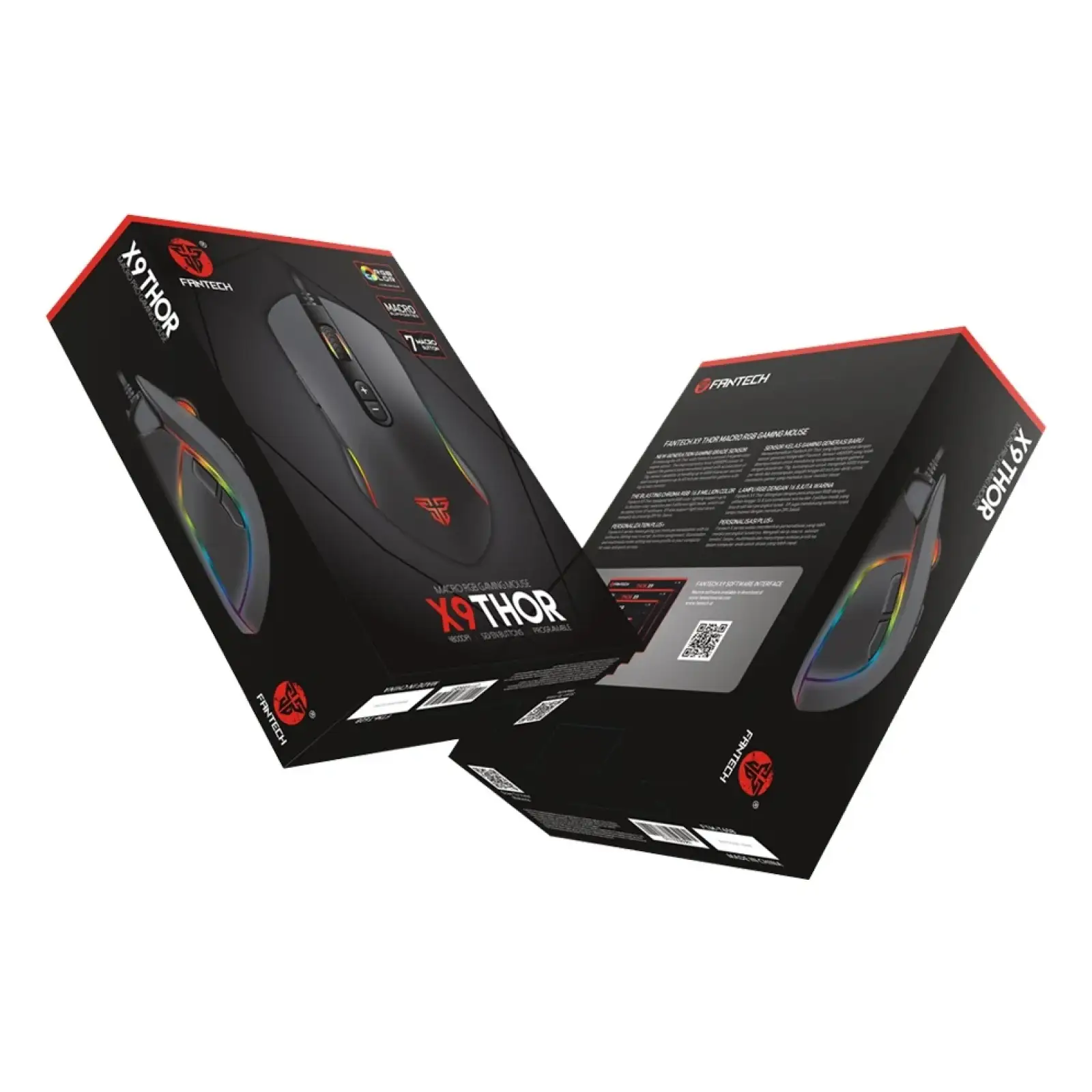Мышь Fantech X9 Thor/07030 Black USB UA