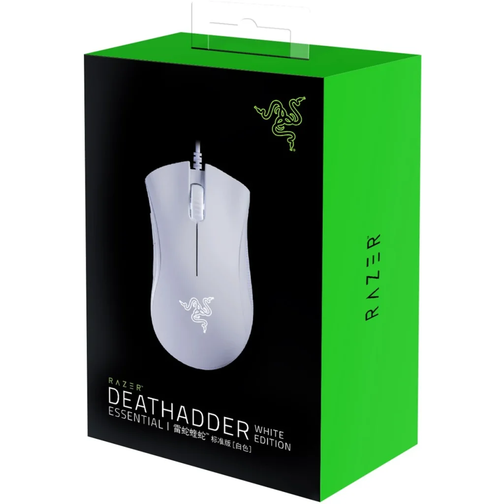 Мышь Razer DeathAdder Essential White (RZ01-03850200-R3M1) UA
