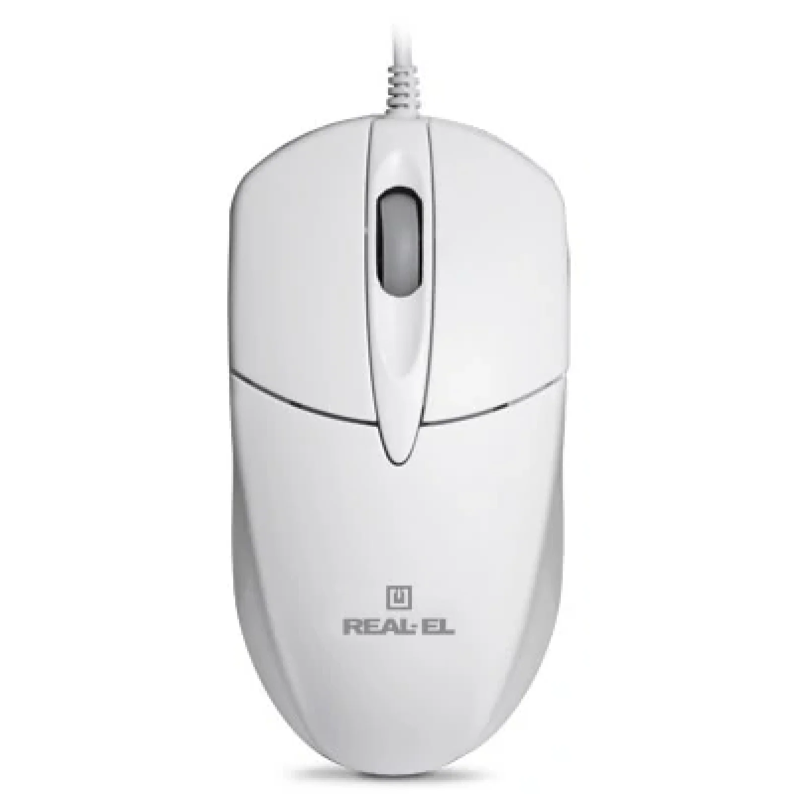 Миша REAL-EL RM-211 White USB, EL123200014 UA