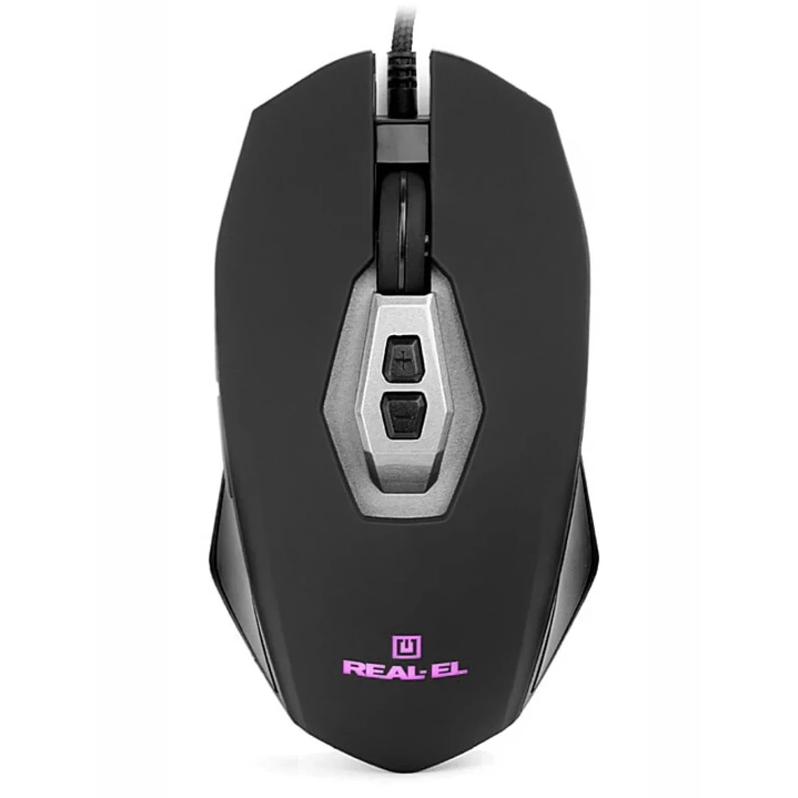 Мышь REAL-EL RM-525 Black USB, EL123200029 UA