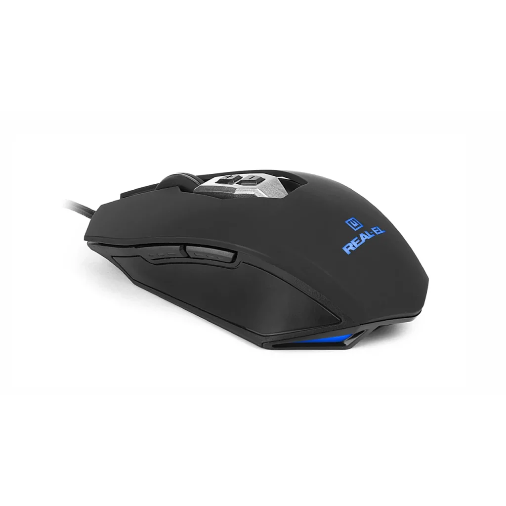 Мышь REAL-EL RM-525 Black USB, EL123200029 UA