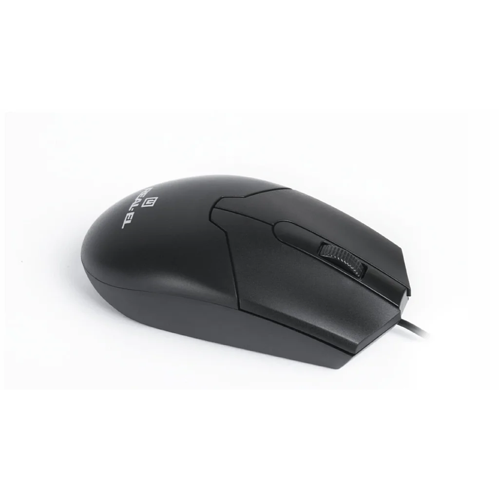 Мышь REAL-EL RM-208 Black USB, EL123200030 UA